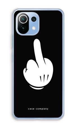 Middle finger black