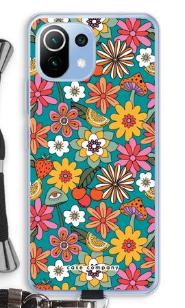 Retro Flowers N°2 - Blue