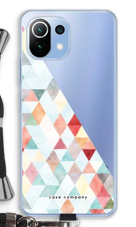 Coloured triangles pastel