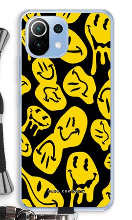 Melting smiley - Yellow