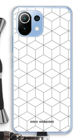 Cubes black and white