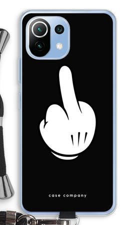 Middle finger black