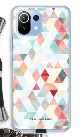 Coloured triangles pastel