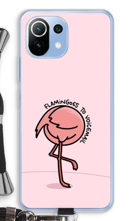 Flamingoes to voicemail