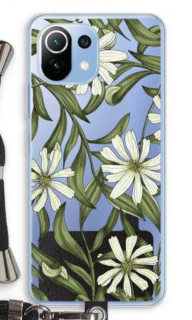 White flower pattern