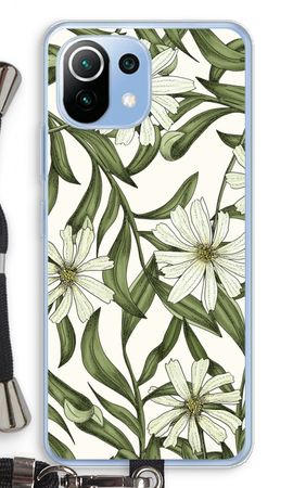 White flower pattern