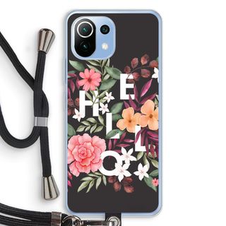 Hello in flowers