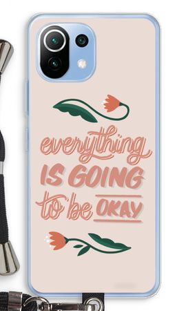 Optimistic flower girl