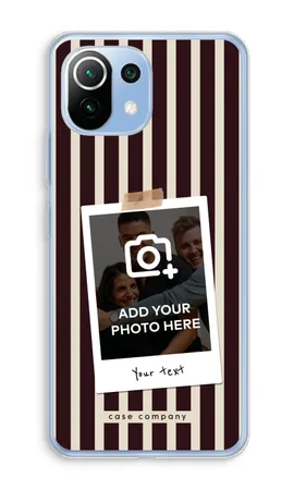 Polaroid - Retro, Xiaomi Mi 11 Lite soft case