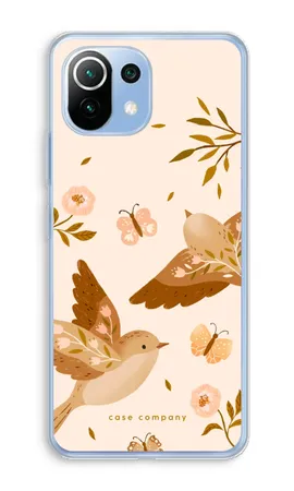 Fluttering Pair, Husă moale Xiaomi Mi 11 Lite
