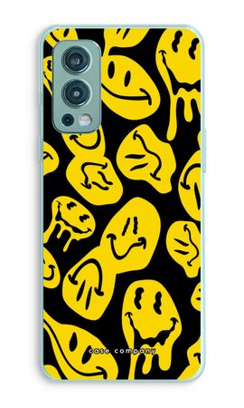 Melting smiley - Yellow