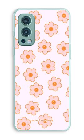 Pink Smiley Flower