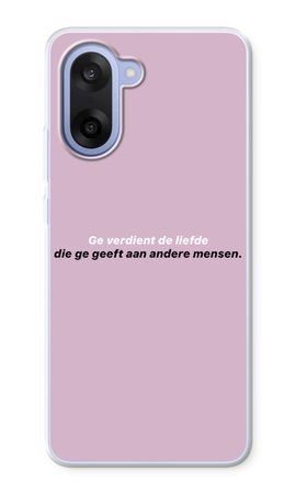 Ge verdient de liefde