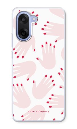 Hands pink