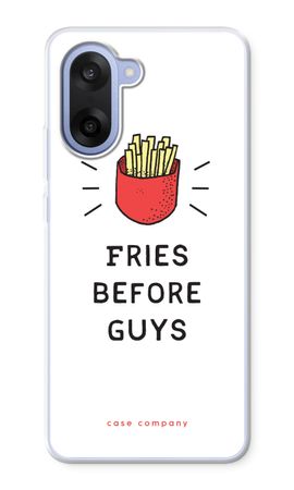 Fries before guys