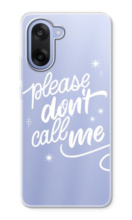 Don't call