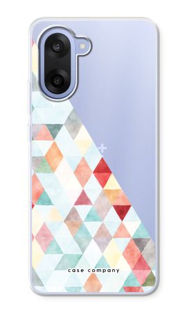Coloured triangles pastel