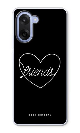 Friends heart black