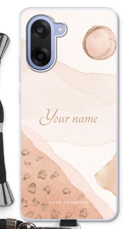 Gold Spots Namecase - Blush
