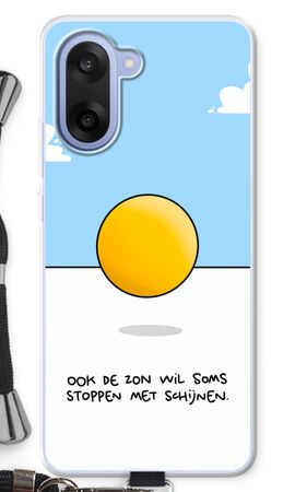 Stoppen met schijnen