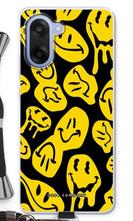 Melting smiley - Yellow