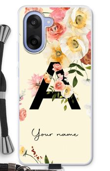 Flirty Flowers Monogram