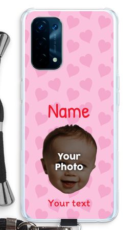 Personalized Face - Hearts N°2