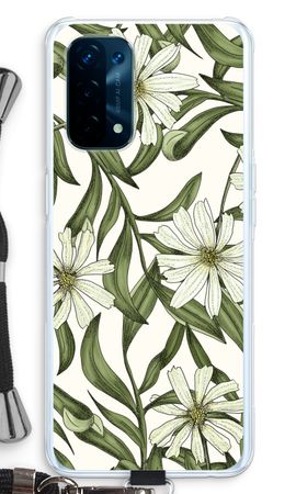 White flower pattern