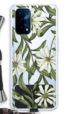 White flower pattern