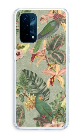 Tropical jungle parrot