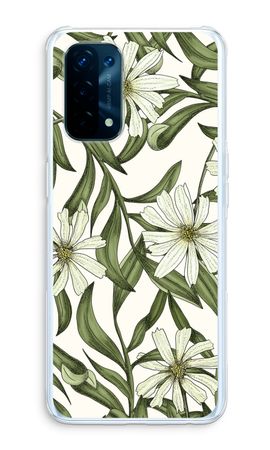 White flower pattern
