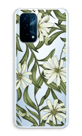 White flower pattern