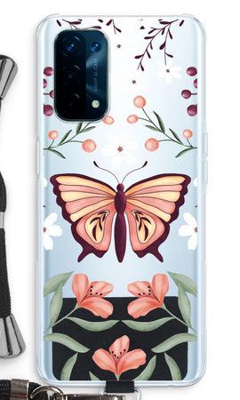 Butterfly in a floral world