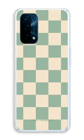Checkered Mint, Oppo A74 5G weiche Hülle