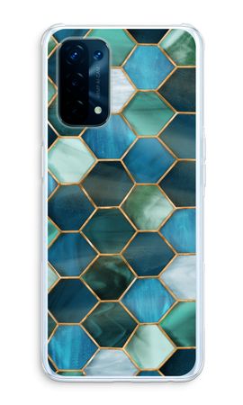 Hexagons in stained glass