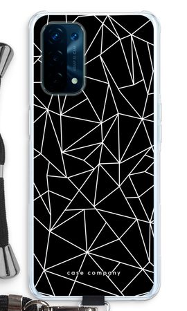 Geometric lines white