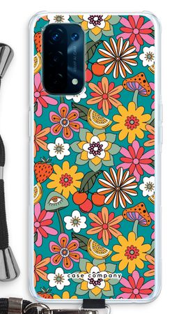 Retro Flowers N°2 - Blue