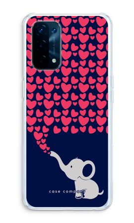 Éléphant et cœurs