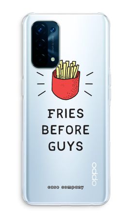 Fries before guys