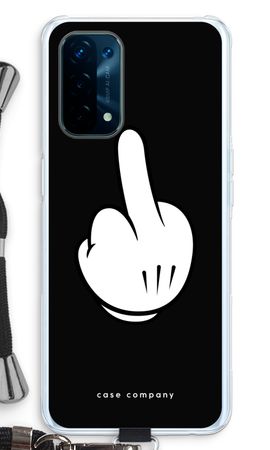 Middle finger black