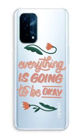 Optimistic flower girl