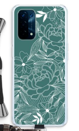 Flowers in lace