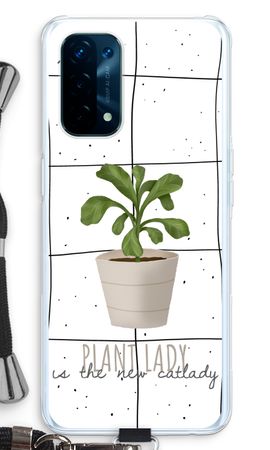 Houseplant on windowpane