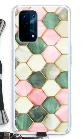 Zeshoeken in glas-in-lood