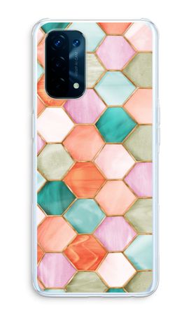 Hexagons in stained glass