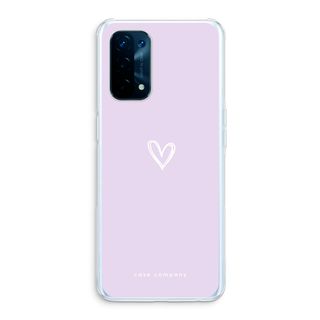 Small Heart Purple