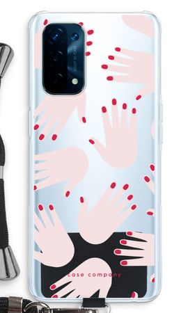 Hands pink