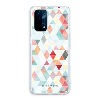 Coloured triangles pastel