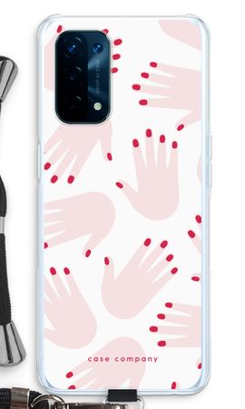 Hands pink