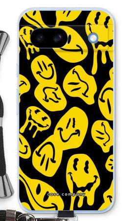 Schmelzendes Smiley-Gesicht - Gelb